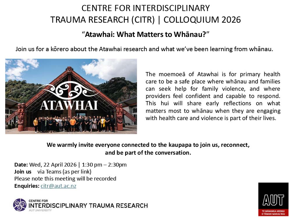 CITR Colloquium 2026 flyer