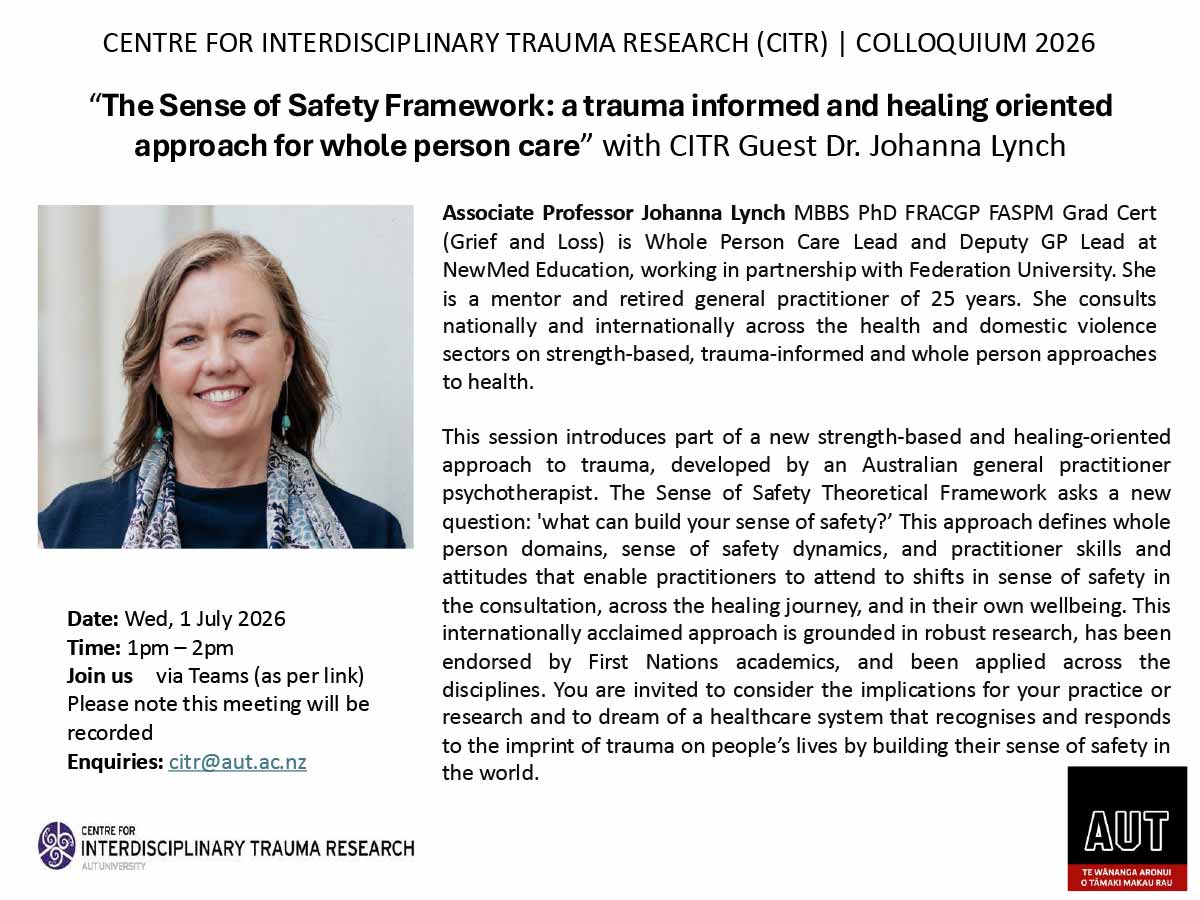 CITR Colloquium 2026 flyer